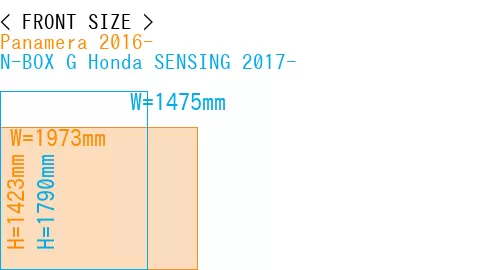 #Panamera 2016- + N-BOX G Honda SENSING 2017-